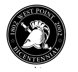 1802 WEST POINT 2002 BICENTENNIAL trademark