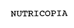 NUTRICOPIA trademark