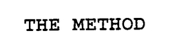 THE METHOD trademark