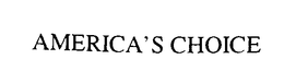 AMERICA'S CHOICE trademark
