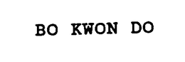 BO KWON DO trademark
