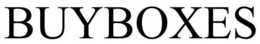 BUYBOXES trademark
