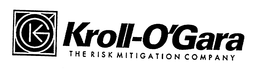 KOG KROLL-O'GARA THE RISK MITIGATION COMPANY trademark