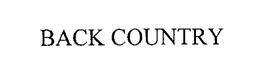 BACK COUNTRY trademark