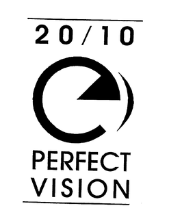 20/10 PERFECT VISION trademark