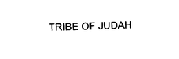 TRIBE OF JUDAH trademark