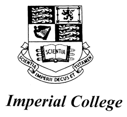 IMPERIAL COLLEGE SCIENTIA IMPERII DECUSET TUTAMEN SCIENTIA trademark