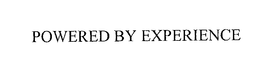 POWERED BY EXPERIENCE trademark