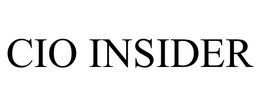 CIO INSIDER trademark