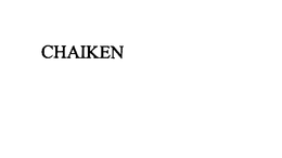 CHAIKEN trademark