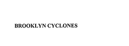 BROOKLYN CYCLONES trademark