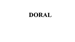 DORAL trademark