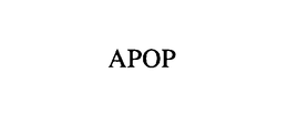 APOP trademark