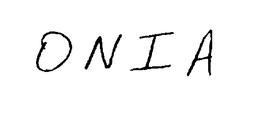 ONIA trademark