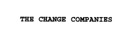 THE CHANGE COMPANIES trademark