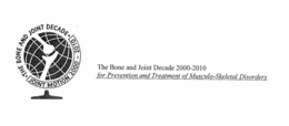 ·THE BONE AND JOINT DECADE·JOINT MOTION 2000-2010 THE BONE AND JOINT DECADE JOINT MOTION 2000-2010 FOR PREVENTION AND TREATMENT OF MUSCULO-SKELETAL DISORDERS trademark