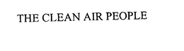 THE CLEAN AIR PEOPLE trademark