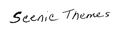 SCENIC THEMES trademark