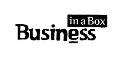 BUSINESS IN A BOX trademark