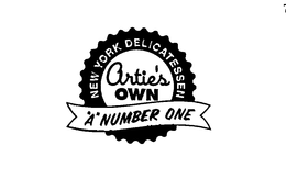 ARTIE'S OWN NEW YORK DELICATESSEN "A" NUMBER ONE trademark