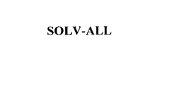 SOLV-ALL trademark