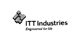 ITT INDUSTRIES ENGINEERED FOR LIFE trademark