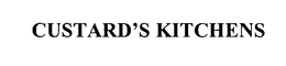 CUSTARD'S KITCHENS trademark