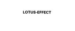 LOTUS-EFFECT trademark