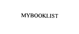 MYBOOKLIST trademark