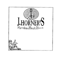 J. HORNER'S LEGENDARY PIES & DESSERTS trademark