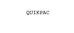 QUIKPAC trademark