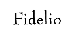 FIDELIO trademark