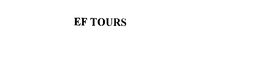 EF TOURS trademark