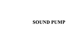 SOUND PUMP trademark
