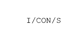 I/CON/S trademark