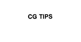 CG TIPS trademark