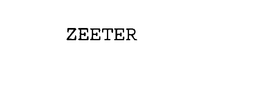 ZEETER trademark