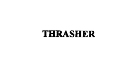THRASHER trademark
