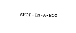 SHOP-IN-A-BOX trademark
