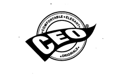 COMFORTABLE, ELEGANT, ORIGINAL (CEO) trademark