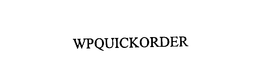 WPQUICKORDER trademark
