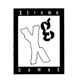 XG XTREME GAMUT trademark