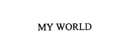 MY WORLD trademark