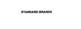 STANDARD BRANDS trademark