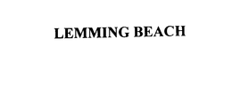 LEMMING BEACH trademark