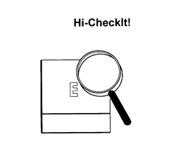 HI-CHECKIT! E trademark