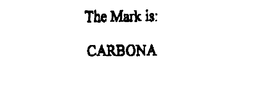 CARBONA trademark