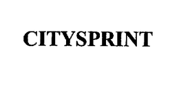 CITYSPRINT trademark