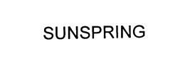 SUNSPRING trademark