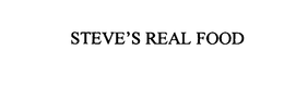 STEVE'S REAL FOOD trademark